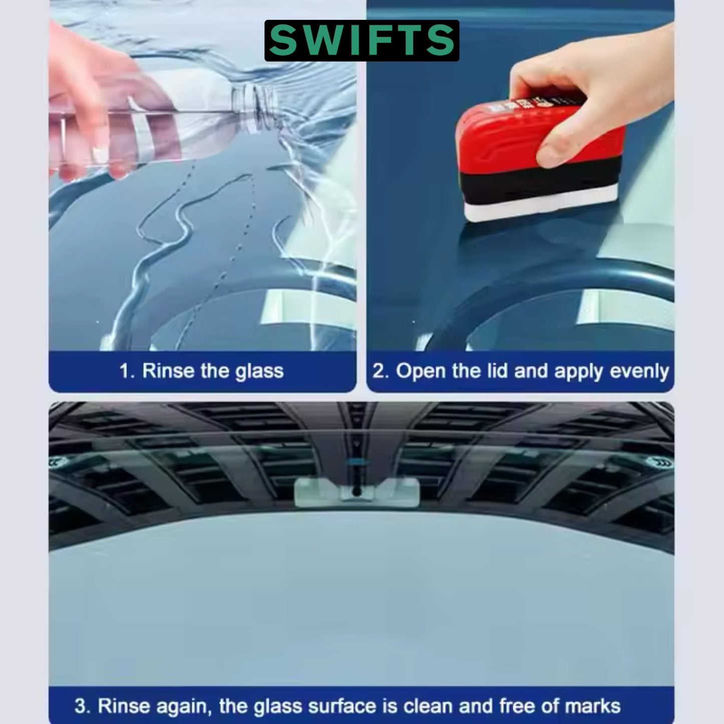 Automotive Oil Film Cleaning Brush