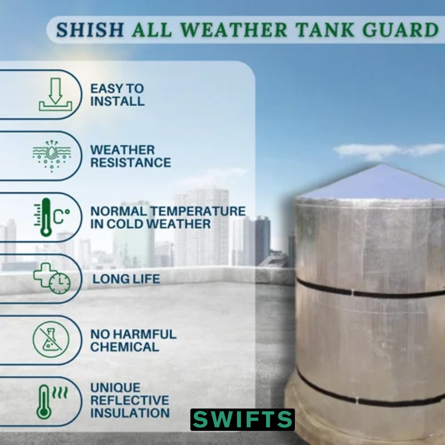 Water Tank Heat Insulation Jacket
